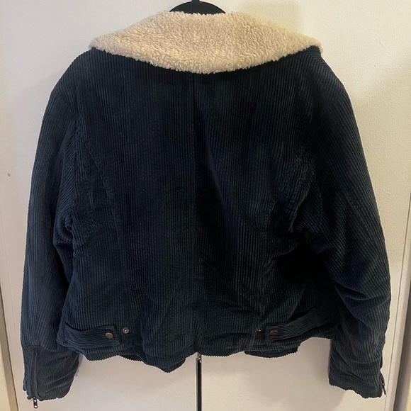 Free people corduroy fur collar jacket. - Picture 7 of 10